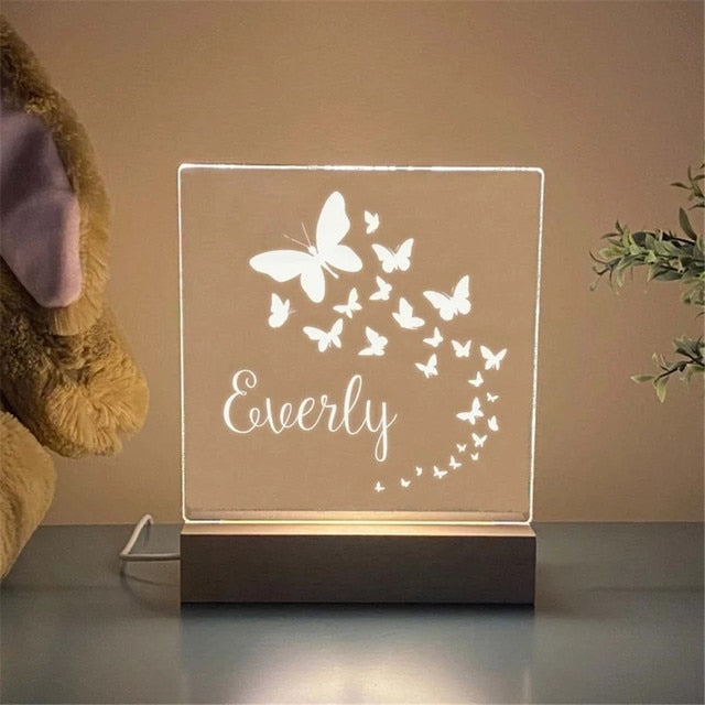 Personalized Dream Night Light