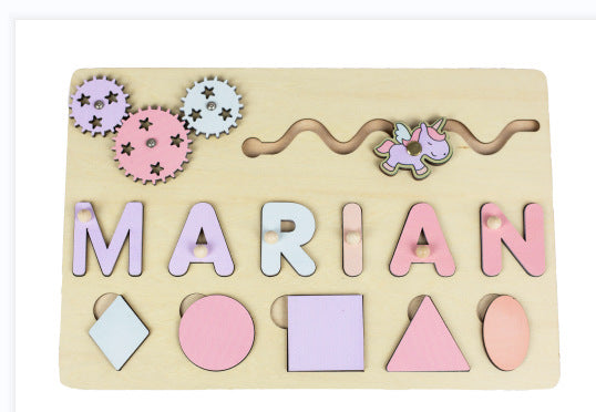 Personalized Wooden Name Board