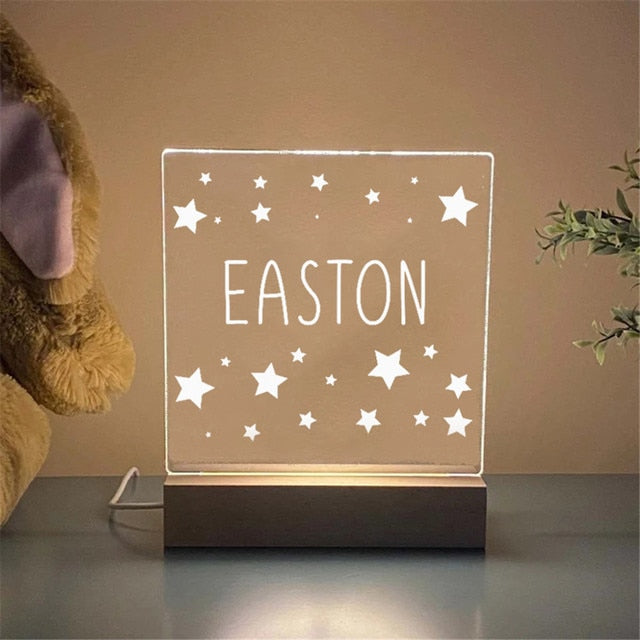 Personalized Dream Night Light
