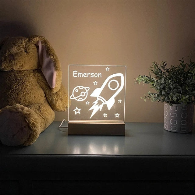 Personalized Dream Night Light