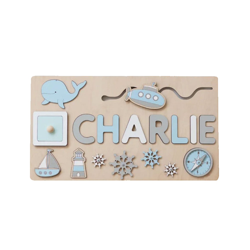 Personalized Wooden Name Board
