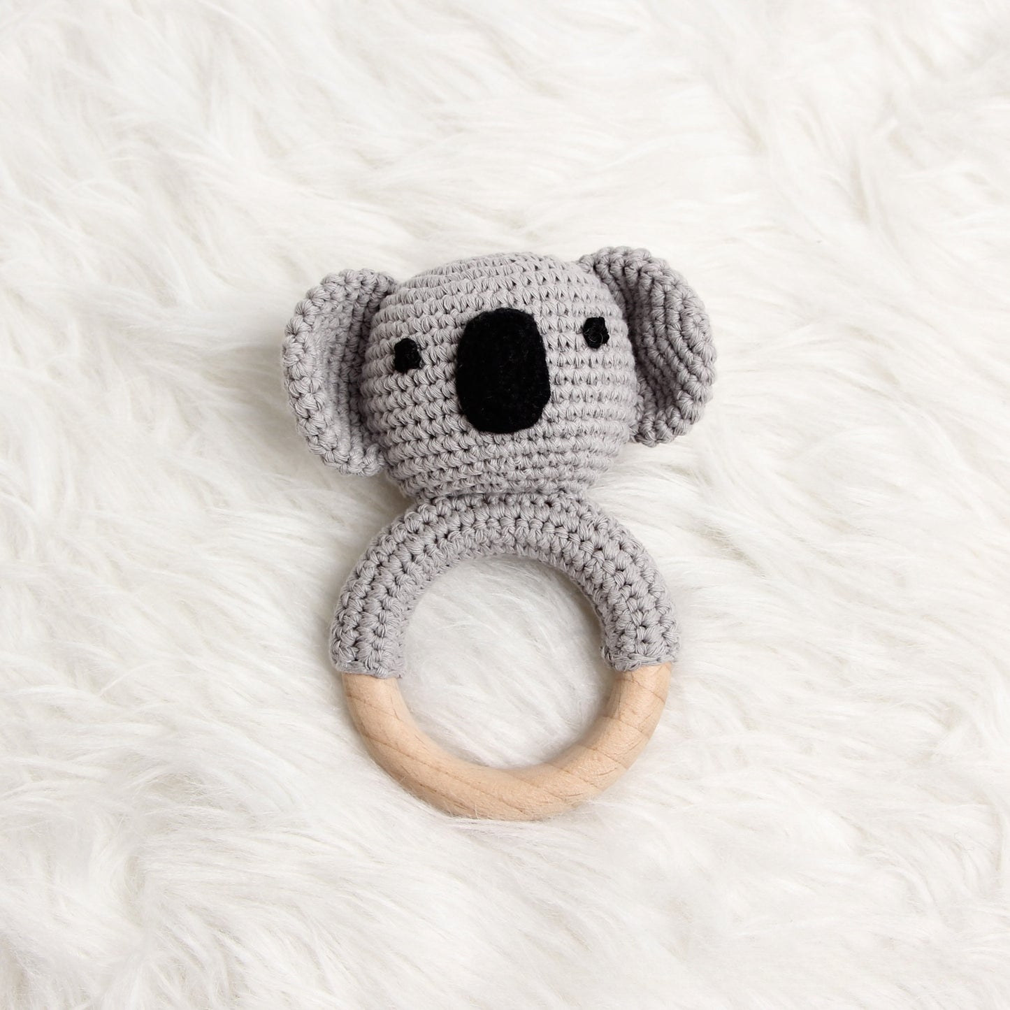 Personalized Animal Rattle