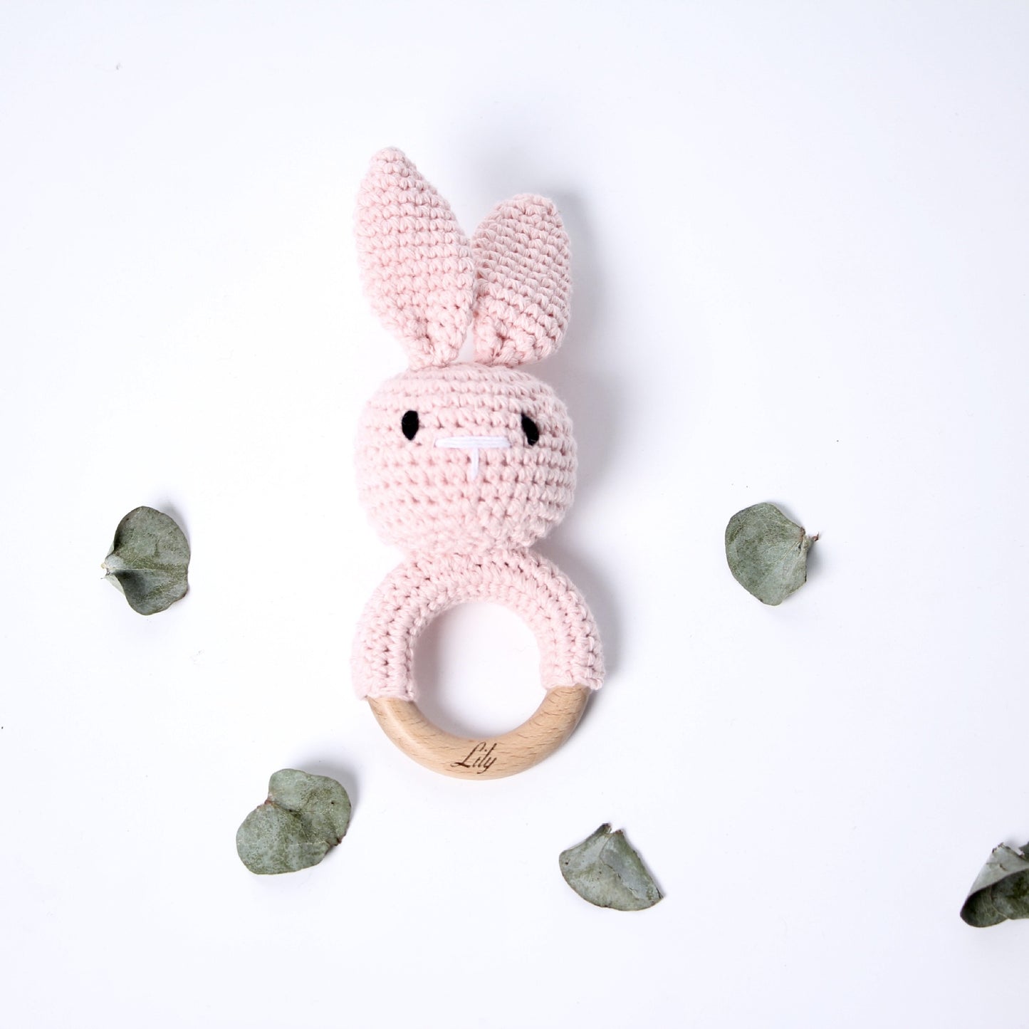 Personalized Animal Rattle