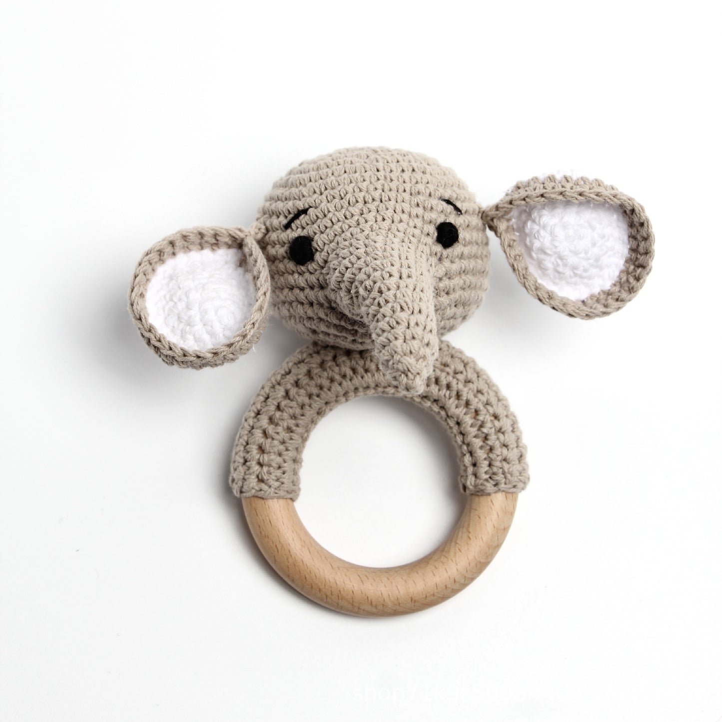 Personalized Animal Rattle
