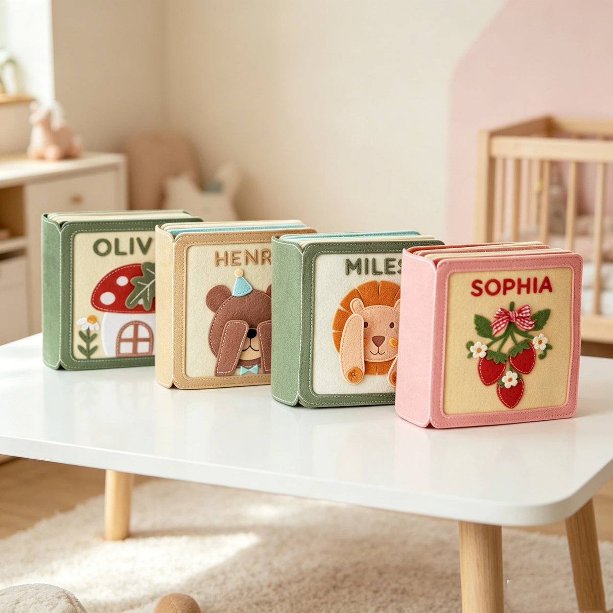 Personalized Handmade Sensory Book