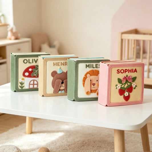 Personalized Handmade Sensory Book