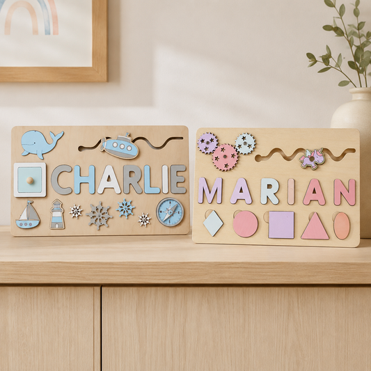 Personalized Wooden Name Board
